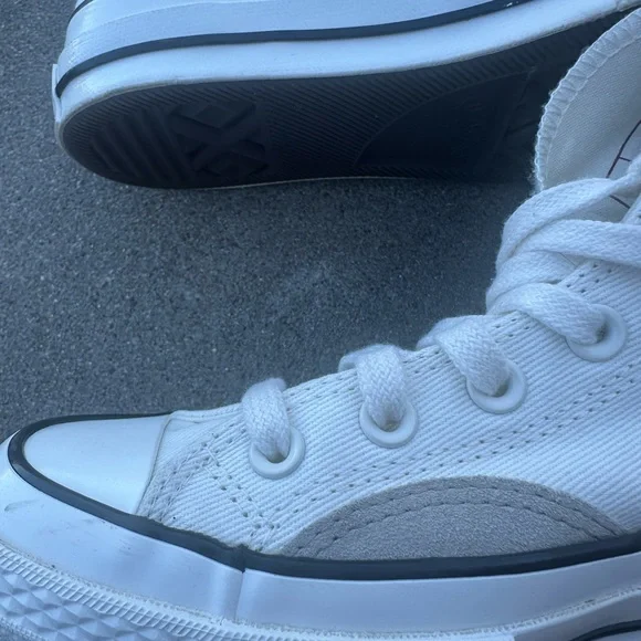 Converse Chuck 70 Mixed Materials High Egret Cherry Daze Men’s 5.5 Women’s 7.5 - Picture 2 of 9